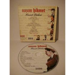 Cd Nazım Hikmet Hasret Şiirleri, dinlemeyi etkilemeyen çizikler var. Orijinal. Sorunsuz çalışıyor.