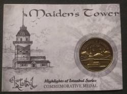 KIZ KULESİ ÖZEL FOLDERİNDE  MADALYON