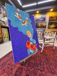 ORJİNAL MODERN PORTRE YAĞLI BOYA