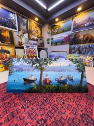 ORJİNAL YAĞLI BOYA İSTANBUL MANZARA