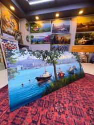 ORJİNAL YAĞLI BOYA İSTANBUL MANZARA