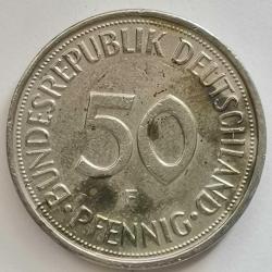 ALMANYA  1983 F  50 PFENNIG