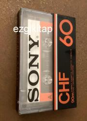 sony c 60 kaset (ambalajı açılmamış) sony chf 60