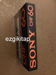 sony c 60 kaset (ambalajı açılmamış) sony chf 60