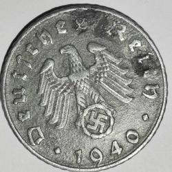 NAZİ ALMANYASI  1940 B   5  PFENNIG