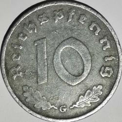 NAZİ ALMANYASI  1940 G   10  PFENNIG