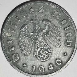 NAZİ ALMANYASI  1940 F  10  PFENNIG
