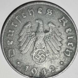 NAZİ ALMANYASI  1942 A   10  PFENNIG