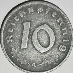 NAZİ ALMANYASI  1942 A   10  PFENNIG