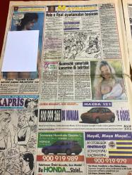 TAN GAZETESİ DOĞUM GÜNÜ HEDİYESİ - 23 EYLÜL 1992 - TAM TAKIM 10 SAYFADIR -Mesut Yılmaz-Bülent Ecevit-Tansu Çiller-Bahri Tanju-Coşkun Göğen-Sabriye-Mustafa-Gülnur Pınarbaşı-Güce Yükseke-Tuncay Yalın-Teoman Aytık-Gülay Pınarbaşı-Fadil Öz-Sedat Güven-Mehmet Berent-Yasemin-Kenan Özbek-Piontek-Bako-Neşe Erberk-Metin Tekin-Nazmi Kıraç-Kylie Minogue-Jason Donovan-Farah Yurdözü-Seyyal Taner-Nazmi Kıraç-Clint Eastwood-Nan Mahluz-Tamanna Cole-John Chang-Johan Gunohöner-Yargıtay’a göre kamu hizmeti veren kuruluşlar hizmet keserek ceza verme yetkisine sahip değil-Elektrik su ve telefon borçtan kesilmeyecek-Yılmaz’dan Baba’ya Aciz bohçanı topla-Vestel televizyon tüpünde garanti 5 yıla çıkıyor-O adam kıcına don alsın önce-En erotik program Show TV’de-Star kıyma makinası-Sabriye’yi Mustafa keseledi kocası resimlerini çekti-İşte yılın aşkı-Aspirin artık burnundan alınacak-Azeri kesecek-İçinden Yaşar geçen fotoroman-Fahişe baskını-Gösterin kendinizi-Göteborg’a ben yeterim-Mastürbasyon yalnız elle yapıl