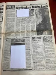 TAN GAZETESİ DOĞUM GÜNÜ HEDİYESİ - 28 HAZİRAN 1996 - TAM TAKIM 12 SAYFADIR -Ali Şen-Ali Aydın-Mehmet Duru-Hasan Dalıcı-Sevda Demirel-Hülya Işıl-İbrahim Tatlıses-Seda Sayan-Hasan Can-Seçil Kılıç-Ahmet Kaya-Gülden Kaya-Halime Sert-Sibel Can-Nükhet Duru-Deniz Ersoy-Mustafa Keser-Mine Koşan-Zeki Türe-Eva Herzigova-Tico Torres-Necdet Evlice-Bülent Ecevit-Şahin Alpay-Ahmet Abi-Narçin Ertüren Çek bir bira Fener olsun-Aşka geldi basıldı-Aman kebap olmayın-Bayrak inmez-Kimi cömert kimi kaypak-İbo Seda’yı lahmacun yapacak-Lorissa bizden biri oldu-Çamur at izi kalsın-Emoş’un adresi değişti-Sarışın’la Esmer büyüleyecek-Yonca’nın Çıtır Kızları-Az uyuyan daha başarılı oluyor-Eva tokmakçısını yanında getiriyor-Meclis’te seçim hazırlığı-Vatandaş bayrağına sahip çıkıyor-Zammın adını koyamadılar-AB sözünü tutmadı-Keyifli seksin 10 altın kuralı-Gözlerini dansçı kızdan ayıramıyordu Makas-Gecenin Terörü-Kanca-Rızkı-Gündoğdu-Saklambaç-Magazin Forever-Piyangola-Jale’den Sevgilerle Dan O’Neill