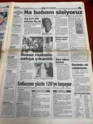 TAN GAZETESİ DOĞUM GÜNÜ HEDİYESİ - 31 TEMMUZ 1996 - TAM TAKIM 12 SAYFADIR -Bayram Hoca-MetİN-Arzu-Naim Süleymanoğlu-Sakıp Sabancı-Sibel Gökçe-Sevda Demirel-Tanju Çolak-Anıl Çolak-Kemal Özkan-Zeki Alasya-İbrahim Tatlıses-Ebru Gündeş-Kerem Alışık-Deniz Zümre-Yakup Gür-Arzu Aydın-Bilge Egemen-Derya-Hülya Avşar-Perihan Aksoy-Perihan Akbaş-Gülşen-Yonca Evcimik-Bahar Hastürk-Ahmet Olcay-Osman Nacişin-Mahmut İldiz-Alattin Kaba-Mehdi Turun Bayram üflerken basıldı-Devletin eli cebimizde-Damat olacaktı şimdi gelin oluyor-Naim’e Sabancı kıyağı-Tanju küçüğü kestirdi-İbo’nun keyfi yerine geldi-Aşk bacayı sardı-Ne iş olsa yaparım abi-Bomba gibi dedikodular-Hayat kadınları feryat ediyor-Kürklü Melek-Pop’un delikanlı kızı-Kristal kafatası şarkı söylüyordu-Dönerler armut gibi toplandı-Dikkat sakın ormanda sevişmeye kalkmayın-Ha babam şişiyoruz-Susuz mahalle satışa çıkarıldı-Enflasyon yüzde 120’ye koşuyor Sen neymişsin be Hoca-Milyarder Hoca-Müşterisi ihbar etti-Avrupa’ya açıldı-Dert edilmeyener-NaimSA