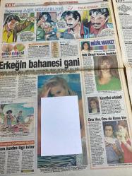 TAN GAZETESİ DOĞUM GÜNÜ HEDİYESİ - 31 TEMMUZ 1996 - TAM TAKIM 12 SAYFADIR -Bayram Hoca-MetİN-Arzu-Naim Süleymanoğlu-Sakıp Sabancı-Sibel Gökçe-Sevda Demirel-Tanju Çolak-Anıl Çolak-Kemal Özkan-Zeki Alasya-İbrahim Tatlıses-Ebru Gündeş-Kerem Alışık-Deniz Zümre-Yakup Gür-Arzu Aydın-Bilge Egemen-Derya-Hülya Avşar-Perihan Aksoy-Perihan Akbaş-Gülşen-Yonca Evcimik-Bahar Hastürk-Ahmet Olcay-Osman Nacişin-Mahmut İldiz-Alattin Kaba-Mehdi Turun Bayram üflerken basıldı-Devletin eli cebimizde-Damat olacaktı şimdi gelin oluyor-Naim’e Sabancı kıyağı-Tanju küçüğü kestirdi-İbo’nun keyfi yerine geldi-Aşk bacayı sardı-Ne iş olsa yaparım abi-Bomba gibi dedikodular-Hayat kadınları feryat ediyor-Kürklü Melek-Pop’un delikanlı kızı-Kristal kafatası şarkı söylüyordu-Dönerler armut gibi toplandı-Dikkat sakın ormanda sevişmeye kalkmayın-Ha babam şişiyoruz-Susuz mahalle satışa çıkarıldı-Enflasyon yüzde 120’ye koşuyor Sen neymişsin be Hoca-Milyarder Hoca-Müşterisi ihbar etti-Avrupa’ya açıldı-Dert edilmeyener-NaimSA