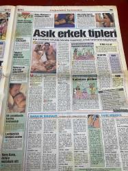 TAN GAZETESİ DOĞUM GÜNÜ HEDİYESİ - 30 EYLÜL - 1 EKİM 2003 - TAM TAKIM 8 SAYFADIR -Gülben Ergen-Esra Balım-Yusuf Şimşek-Dilara-Yunanistan-Pierluigi-Zerrin Egeliler-Nihat Kahveci-Roman Abromoviç-Adrian Mutu-Jimmy Floyd Hasselbaink-Mario Melchiot-Marcel Desailly-Eidur Gudjohnsen-Lucescu-Yakup Gür-Nese-Arzum-Sarı Sevda-Yasemin Kozanoğlu-Funda Barın-Selçuk Yöntem-Teoman-Selin Toktay-Mustafa Denizli-Gülşen-Senay Akay-Lara Croft İnsan mı bunlar-Bizim alemde her yol var-Esrar değil Esra vurdu-Grip kasıp kavuruyor-Çapkın erkek tatminsiz olur-Vay azgın zampara vay-Light erkek sevilmiyor-Biz sanat için soyunduk onlar para için soyunuyor-250 trilyonluk takım-Nihat’a selam-Mutfakta yangın sönmüyor-Lokum gibiyim-Ona istediği neyse verin-Kadın sevilmeyi sever Caniliğe hürriyet-Hayvan bile değil-Hay davranız batsın-Timsah çocuk öldürdü-Bilimi adamlar scumdan çaldı-Karadeniz’de tehlike çanları-Yunan yine kuru sıkı attı-Türk üzümüne iftira-Ölüme neden oluyor-Sarı’ya karıştırmayın-Hani birden mucit çıkma