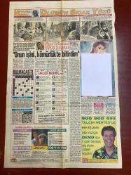 TAN GAZETESİ DOĞUM GÜNÜ HEDİYESİ - 17 EKİM 1992 - 2 SAYFADIR -Melahat Hanım-Sevim Egesoy-Okay Tatlıcı-Ahmet Özal-Ahmet Yücel-Yalçın Menteş-Haldun Sevel-Ercan Sunay Adam öldürmenin cezası bu kadar mı-Çapkınlara gün doğdu-Onun işini kömürlükte bitirdim-Queen of Turkey-Özal Ahmet’in televizyonunu gezip gördü-Ölümün sıcak yüzü-Ustura Kemal Kocam öğrencilerinin namusu için öldü-Caniler asılmayacak mı-Avukatlıktan çıldırdım diyen Melahat Hanım-Çok oldu dediler-Dertli baba memura sol gösterip sağ vurdu-Süper TAN’cıların uydu kanalı-Sanslı okurumuz Mardinli-Bize yazın-Bulmacayı çözün-Hayat arkadaşı-Yeni ilişkiler yeni dostluklar mutluluklar getirsin