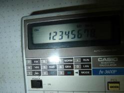 CASİO FX3600 BİLİMSEL HESAP MAKİNESİ ÇALIŞIYOR SAĞLAM ORJİNAL 2.EL ÜRÜN 1 ADET 2025 VEYA 2032 DÜĞME PİLLE ÇALIŞIR AYRI  PİL KAPAKLI+YEDEK PİL