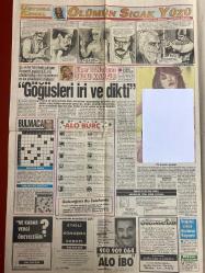 TAN GAZETESİ DOĞUM GÜNÜ HEDİYESİ - 20 AĞUSTOS 1992 - 4 SAYFADIR -Şeyh Nefzavi-F. Taner İkinci-Efe Başbakan Süleyman Demirel-Sezgin Turnagöl-Kiraz-Deniz Sezgin-Mahmut Esen-S.C.-Haldun Sevel-Ercan Sunay-Gonca Fayan-Mustafa Sobotyalo-Mona Liza-İbrahim Tatlıses-Nihat Alpgiray-Latif Hanım-Dikran Masis-Harika Avcı-Sevim Egesoy-Hakkı Başkut Seks yaşantınız cıvıl cıvıl olacak-Çaldığı altınları büyücüye kaptırdı-Baba Sezgin’le ufak bir kazık attı-Turnagöl Kanal 6’ya transfer oldu-Terörü devraldık-Dövizinizle dikkat-Onu kurtlara yedirmem-Kim bu Yaşar-Göğüsleri iri ve dikt-Podyumda jimnastik-Nihat Baba İbo için özel uçak kaldırdı-Sevim Türkiye’yi çıplak dolaşıyor-Aşıkları işte böyle yakaladık Harika bir seks klasiği Şeyh Nefzavi’nin Itırlı Bahçesi-Ayıp ettin Efe-Nişanlısından kurtulmak isteyen Kiraz büyü yaptırmak için 2 kilo altın çalıp büyücüye verdi-Yargısız infaz yok-Kız başıboş bırakılmaz-Kızını kurtaran anne-Bir Yaşar’dır gidiyor-Bir panter gibiydi-Emirgân’ın gülü Gonca’ya güzel kızlara ila