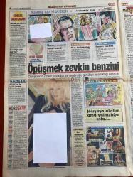 TAN GAZETESİ DOĞUM GÜNÜ HEDİYESİ - 8 ARALIK 1997 - TAM TAKIM 8 SAYFADIR -Şifo Mehmet-Zeynep Özal-Adnan Güngör-Aysu Başar-İbrahim Tatlıses-Diana-Röntgenciliğin lezzeti başka-Sevda Demirel-Sevgi Uysal-Gökhan Çakır-Sami Çakır-Orhan Tosun-Murat Hikmet Hasan-Emel Sayın-Birgen Ay-Erkan Özerman-Nathalie-Volkan Romancılık Kiminin parası kiminin orası-Numarası batsın-Bir tecavüz hayat kaydırdı-Röntgenciliğin lezzeti başka-Şifo mal kaptırdı-Çok yönlü Diana-Vefakâr İbo-Trabzonspor kenetlendi-Kedi gibi uysal vahşi kadın-Üniversiteli ölüme atladı-İçkili soyguncu şaşırdı-Ya bir de seks olmasaydı Şifo’ya boynuz-Günün karikatürü Laptopu da yerler-Ver kurtul-Katilin çiftliği ağaç kesti-Tanınmamak için kızardı-Sigara fabrikaları hapı yuttu-Kedi gibi uysal vahşi kadın-Kime karşılaşırsam ondan hoşlanmışımdır-Sevgilimle yeni tanıştık-Herkes kendi elindedir-Yaşamayı seven kadın-Kadınlar kadın kaçırdı-Mahkumlara seks izni-ABD’de sigaraya reklam yasağı-Birgen Air’in sahibi evinde ölü bulundu