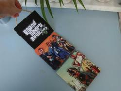 GTA ( Grand Theft Auto ) POSTER / AHŞAP ASKILI ÜÇLÜ POSTER - DUVAR POSTER