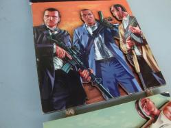 GTA ( Grand Theft Auto ) POSTER / AHŞAP ASKILI ÜÇLÜ POSTER - DUVAR POSTER