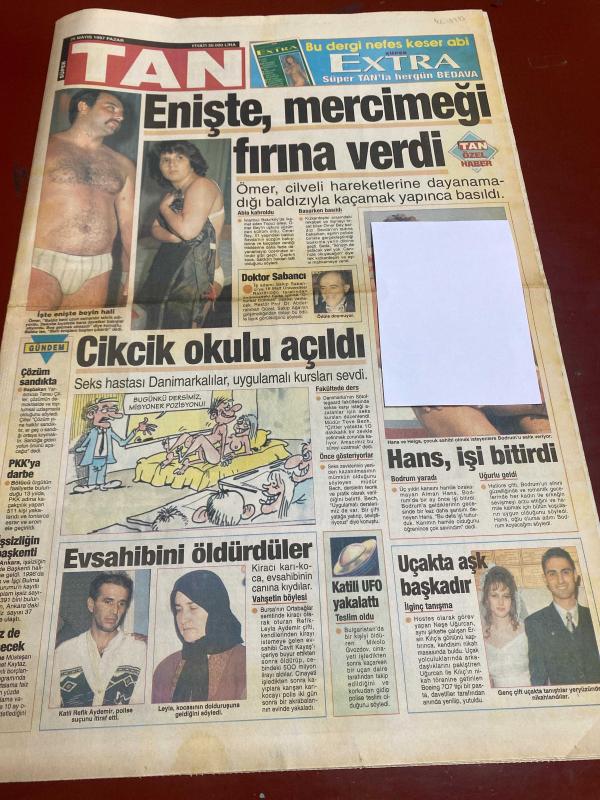 TAN GAZETESİ DOĞUM GÜNÜ HEDİYESİ 25 MAYIS 1997 TAM TAKIM - Main Image