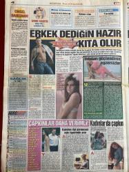 TAN GAZETESİ DOĞUM GÜNÜ HEDİYESİ - 25 - 28 KASIM 2005 - TAM TAKIM 8 SAYFADIR - DENİZ AKKAYA TAM SAYFA POSTERİ -Deniz Akkaya-Murat Aslan-Mehmet Yıldırım-Hülya Avşar-Mahmut Kaya-Debla Lafave-Alessandra Ambrosio-Mustafa Erdoğan-Nihat Doğan-Aysun Kayacı-Pınar Altuğ-Constantza Ferlani-Ahmet Şimşek-Angelina Jolie-David Beckham-Charlize Theron-Tom Selleck-Anne Robinson-Jodie Foster-Sisi Hırçın kız-AIDS paniği-Balıkesirli Kazanova-Ortadoğu’da Viagra patlaması-Kendini adadı-İşte en seksi Pirelli kızları-Hapisten kurtuldu-Aldatıldı-Erkek neden ihanet eder-Erkekler konuşmuyor-Kusurlu eşe tazminat yok-İtalyan erkeklerin tecavüz yorumu-Öfke baldan tatlıdır-Erkek dediğin hazır kıta olur-Çapkınlar daha verimli-Kadınlar da çapkın-Bu kadar zengin miyiz-Marjinallerin evlilik tercihleri-Terkedildi Dayak olayında Deniz Akkaya’ya ikinci darbe-Son günlerin en popüler ismi Deniz Akkaya’nın süper tam sayfa posteri içerde-AIDS sosyetede panik yarattı-Annye bak-Hamile kadın rüşvet kapacak-Temiz iş-Rus mafyası