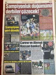 TAN GAZETESİ DOĞUM GÜNÜ HEDİYESİ - 29 NİSAN - 2 MAYIS 2005 - TAM TAKIM 8 SAYFADIR -Erkan Mumcu-Ersin Mumcu-Mae West-Koray Avcı-Orhan Kural-Ahmet Hassan-Rıza Çalımbay-Juan Francisco-Bonaldo-Michael Schumacher-Fernando Alonso-Jenson Button-Giancarlo Fisichella-Toğba Özay-Asena-Gülsen Özkan-Ayşe Demirtaş-Melek Kurtuluş-Mehmet Genç-Kürşat Kutlu-Ayşen Demirtaş-Ayhan Kıvrak-Sue-Nazlı Aydın-Nazım Güleryüz-Bülent Gün-Ali Kurtuluş-Kurtuluş Karadayı-Yasemin Kayalar-İsmail Tural-Av. Ömer Barlas-Hüseyin Aksoy-Nazlı Demir-Ö.B.-Eser G.-S. Burunay-Dilek Koçak-Berna Akçay-Burhan Aydoğdu-Özcan Aksoy-Metin Arıkan-Burhan Öztürk-Elif Güngör-Müge Savaş-Murat Kaplan-Nazım Gürel-Ayşen Dilek-Ömer Çınar-Murat Balcı-Metehan Kaya-Dilek Çetin-Ön sevişmeyi sevmiyoruz-Belden aşağıya vurmalar sessiz kalmam-Kadın erkeğe tecavüz etti-Babasını döveni bıçaklayarak öldürdü-Sanki suç makinası-Emin adımlarla yürürüm-Dünyanın sonunu 2 derece getirecek-Dargın aşık-Nargile tiryakı yapıyor-Şampiyonluk düğümünü derbiler çözecek
