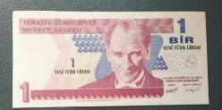 8 Emisyon A 17 Seri 1 Yeni Türk Lirası Çil altı