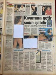 TAN GAZETESİ DOĞUM GÜNÜ HEDİYESİ - 17 AĞUSTOS 1997 - TAM TAKIM 8 SAYFADIR -Tarkan-Hatice-Nereden Buldun-Yılmaz-Burçin-Bill Clinton-Duygu Dikmenoğlu-Funda-Erol-Faruk Başaran-Eylem Şenkal-Burcu-Aylin-Mehmet Birgen-Neslihan-Levent-Mithat-Nadide-Rahşan Hanım-Tosyalıoğlu-Adalet Kırmızı-Güngör Demir-Abidin Güler-Mesut Ali-Hülya Tunca-Ayşe Derman-Turgut Ayhan-Başkan oğlum-Semra Turgay-Hülya Eryol-Kutsi Demir-Kıvırcık Ali-Cemal Çiftçi-Kamil Çetin-Mehmet Demir-Murat Yılmaz-Ayşegül Demirtaş-Meral Çakır-Hayati Tunç-Mehmet Tekin-Fikri Aslan-Sadi Eren-Mercimeği suda pişirdiler-Öpsün sizi Tarkan-Gerdek tazelediler-Gençlerin ciğeri kavruk-Her tarakta bezi var-Nino ağzının tadını biliyor-Kaynana gelini tırlattı-Fenerbahçeli Erol’un civcivi-Pınar’ın suyunu kestiler-Fener’e G.Antep kıyağı-Binbir surat yakalandı-Uzakdoğu’yu fethedeceğiz-Sarı çiçeğin son aşkı-Saldırıya geçiyoruz-Kızların kanları fokurdayor-Gezelim görelim yavruyu öpelim-İbret alınacak olaylar-Kız kapıyı örtüp kollarıma atıldı-Kıvamına get