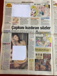 TAN GAZETESİ DOĞUM GÜNÜ HEDİYESİ - 29 HAZİRAN 1997 - TAM TAKIM 8 SAYFADIR -Helga-Temel-Fadime-Derya-Hülya Avşar-Faruk Peter-Ayşegül K.Çiçekçi-Neriman-Toshack-Terim-Hasan Türköz-Sabri Yeşileyen-Hanıme Nuri-Ali Kalkancı-Mehmet Ali Birand-Savaş Yıldız-Teslime Tablacı-Esin Ulubaş-Gönül İşi bil kuşu uzun öttür-Helga haydi topukla-10 kıza tecavüz etti-Derya’yı soydu­lar-Venüs’te hayat var-Aşk hamamı basıldı-Ne şanslı velet-Sevgilisini çıldırttı-Çapkın kurt işbaşında-Marsık gibi oldu-Gazi Koşusu’nu kazanan 25 milyar lirayı götürecek-En fazla kazanan eküri Elieyşil olacak-Gazide büyük heyecan-Eniştesini satırla doğradı-PKK haraççıları yakalandı-Transparan yine gözde-Erkekler yatakta patron mu?-Hizmetçinin tuzağına düştüm-Dolu dolu sevişmek için-Değişik zamanda orgazm olun TAO’cu seks teknikleri-TAO’cu sevişme teknikleri-Cinsel yaşamınıza renk katacak müthiş bir yazı dizisi-Alemcilerin hamam sefası kursaklarında kaldı-Hülya bak tekmeliyor-Sırnaşık-Bravo olay karı-70 yaşından sonra ablasını boşa