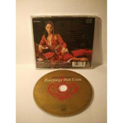 CD Sertab Erener everyway that i can albümü. Dinlemeyi etkilemeyen çizikler var. Orijinal. Sorunsuz çalışıyor.