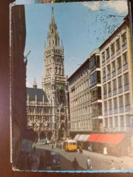 KRT159-----1964 ALMANYA MÜNİH KARTPOSTAL