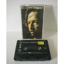 Kaset Eric clapton journeyman albümü. Orijinal. Kağıt baskı. Kartonette yazı var.