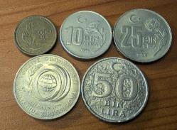 Darphane kiti ile 1996 Lira lotu (eksikli)