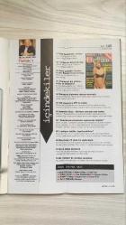 HAFTALIK HABER DERGİSİ – SAYI: 140 – 9–15 ARALIK 2005 – 96 SAYFA – SANEM ÇELİK VE ALİYE’DEN ALDATILAN KADIN OLMAK ÜZERİNE EN ETKİLİ SÖZLER – MEVLANA VE NASREDDİN HOCA MÜCADELESİ: NEDEN MÜSTEHCENDİ? – NAZİ ESİR KAMPLARINDA YAŞAYAN TÜRKLERİN HİKÂYELERİ – TÜRKİYE FUHUŞ HARİTASI: İL İL, CADDE CADDE, SOKAK SOKAK – MENDERES’İ İPE GÖTÜREN 45 YIL GİZLENEN FOTOĞRAFLAR – ÜNİVERSİTELİ METRESLER: OKUMAK İÇİN SPONSOR SEVGİLİ BULANLAR – CIA SORGUSUNA MİT DE KATILDI: SAKKA DOSYASI – NASREDDİN HOCA’YI MEVLANA MI ÖLDÜRTTÜ? YENİ KODLAR – HASAN CEMAL’DEN “CUMHURİYET’İ ÇOK SEVMİŞTİM” VE İLHAN SELÇUK TARTIŞMASI – EYŞAN ÖZHİM: “LEZBİYEN DEĞİLİM, İSPATLAYABİLİRİM” – KING KONG 72 YILDA HİÇ YAŞLANMADI – ARİF DAMAR’DAN ŞİİR, SİYASET VE AHİRET İNANCI ÜZERİNE – BİR ROMANIN İLK CÜMLESİ YARIŞMASI – AYŞE ARMAN – SANEM ÇELİK – EYŞAN ÖZHİM – HASAN CEMAL – ARİF DAMAR – SAKKA – MENDERES – NASREDDİN HOCA – MEVLANA