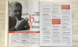 HAFTALIK HABER DERGİSİ – SAYI: 140 – 9–15 ARALIK 2005 – 96 SAYFA – SANEM ÇELİK VE ALİYE’DEN ALDATILAN KADIN OLMAK ÜZERİNE EN ETKİLİ SÖZLER – MEVLANA VE NASREDDİN HOCA MÜCADELESİ: NEDEN MÜSTEHCENDİ? – NAZİ ESİR KAMPLARINDA YAŞAYAN TÜRKLERİN HİKÂYELERİ – TÜRKİYE FUHUŞ HARİTASI: İL İL, CADDE CADDE, SOKAK SOKAK – MENDERES’İ İPE GÖTÜREN 45 YIL GİZLENEN FOTOĞRAFLAR – ÜNİVERSİTELİ METRESLER: OKUMAK İÇİN SPONSOR SEVGİLİ BULANLAR – CIA SORGUSUNA MİT DE KATILDI: SAKKA DOSYASI – NASREDDİN HOCA’YI MEVLANA MI ÖLDÜRTTÜ? YENİ KODLAR – HASAN CEMAL’DEN “CUMHURİYET’İ ÇOK SEVMİŞTİM” VE İLHAN SELÇUK TARTIŞMASI – EYŞAN ÖZHİM: “LEZBİYEN DEĞİLİM, İSPATLAYABİLİRİM” – KING KONG 72 YILDA HİÇ YAŞLANMADI – ARİF DAMAR’DAN ŞİİR, SİYASET VE AHİRET İNANCI ÜZERİNE – BİR ROMANIN İLK CÜMLESİ YARIŞMASI – AYŞE ARMAN – SANEM ÇELİK – EYŞAN ÖZHİM – HASAN CEMAL – ARİF DAMAR – SAKKA – MENDERES – NASREDDİN HOCA – MEVLANA