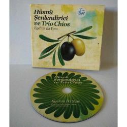 Cd Hüsnü Şenlendirici ve Trio chios Ege'nin iki yanı albümü. Orijinal. Sorunsuz çalışıyor.