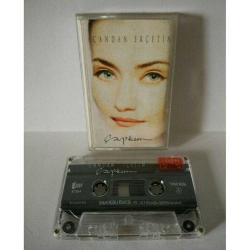 Kaset Candan Erçetin Çapkın Albümü. Kartonette yazı var.