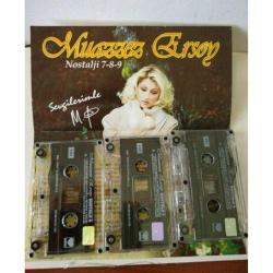 Kaset Muazzez Ersoy nostalji Albümü 7-8-9 Box Set albüm. 3 kaset