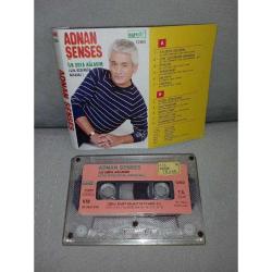 Kaset Adnan Şenses İlk Defa Ağladım, çok üzgünsün arkadaş Albümü. Orijinal 1991 Uzelli 1260 dönem Kağıt Baskı. Koleksiyonluk