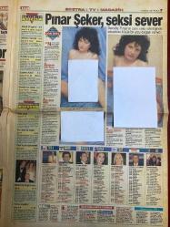 TAN GAZETESİ DOĞUM GÜNÜ HEDİYESİ - 13 MAYIS 1997 - TAM TAKIM 8 SAYFADIR -Çevriye-Fadime Şahin-Tuğba Özay-Suat Suna-Seda Sezgi-Mustafa Ünal-Mustafa Ünal-Bülent Tarlan-Zülfikar Ali-Ali Kartal-Klismann-Berna Kılıç-Teslime Tablacı-Serda Demirel-Doğan Ertan-Yüksel Tahir  Boşanmak için zina yaptı-Bekar bindi hamile indi-Fadime’nin çapkın horoz davası-Kahya dışarı Yıldız içeri-Erkekler taksi gibidir beğenmezsen binmezsin-Top 10’a girdik-Ali’nin dili işi bitirdi-Sert erkekleri severim-Tecavüzcülere hap çıktı-Hırsızlık zor iş vesselam-Çamaşıra değil bize bakıyorlar-Güldüren espriler-Sevişirken kafanızı kullanın-Gözler şenlendi-Güldüren Espiriler-Ölüme meydan okuyan adam-Harran Ovası’na cansuyu-Başkan Şen ne yapacağını şaşırdı-Görev yaptırmadılar-G.Saray şenliğe bekliyor  Cin gibi maşallah-Üzüm geldi-Komşularım taktı-Sosise 70 milyar tazminat-Suat’ın klibi mahkemelik-Sertin seviyorum-Gelen vuruyor giden vuruyor-Rum kesimi kayıpta-Sevgi Bayrağı yola çıktı-Fotoroman ödülleri dağıtıldı-Barcelona ta