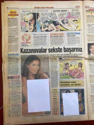 TAN GAZETESİ DOĞUM GÜNÜ HEDİYESİ - 13 MAYIS 1997 - TAM TAKIM 8 SAYFADIR -Çevriye-Fadime Şahin-Tuğba Özay-Suat Suna-Seda Sezgi-Mustafa Ünal-Mustafa Ünal-Bülent Tarlan-Zülfikar Ali-Ali Kartal-Klismann-Berna Kılıç-Teslime Tablacı-Serda Demirel-Doğan Ertan-Yüksel Tahir  Boşanmak için zina yaptı-Bekar bindi hamile indi-Fadime’nin çapkın horoz davası-Kahya dışarı Yıldız içeri-Erkekler taksi gibidir beğenmezsen binmezsin-Top 10’a girdik-Ali’nin dili işi bitirdi-Sert erkekleri severim-Tecavüzcülere hap çıktı-Hırsızlık zor iş vesselam-Çamaşıra değil bize bakıyorlar-Güldüren espriler-Sevişirken kafanızı kullanın-Gözler şenlendi-Güldüren Espiriler-Ölüme meydan okuyan adam-Harran Ovası’na cansuyu-Başkan Şen ne yapacağını şaşırdı-Görev yaptırmadılar-G.Saray şenliğe bekliyor  Cin gibi maşallah-Üzüm geldi-Komşularım taktı-Sosise 70 milyar tazminat-Suat’ın klibi mahkemelik-Sertin seviyorum-Gelen vuruyor giden vuruyor-Rum kesimi kayıpta-Sevgi Bayrağı yola çıktı-Fotoroman ödülleri dağıtıldı-Barcelona ta