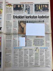 TAN GAZETESİ DOĞUM GÜNÜ HEDİYESİ - 26 MAYIS 1997 - TAM TAKIM 8 SAYFADIR -Rambo Ayhan-Anja-Tarık Akan-Zeyna-Hülya Avşar-Kaya Çilingiroğlu-Ökkeş Bey-Hande Ataizi-Sibel Barış-Nurani Lütfi-Cem Bey-Şakir-Muzaffer-Ümit Barut-Teslime Tablacı-Mike Tyson-Otto Bariç-Rıdvan Dilmen-Sonel-Talat Bulut-Bülent Kayabaş-Cem Davran-Bahattin Atak  Rambo Ayhan’ın hayatı kurtuldu-Rontçunun dalı kırıldı-Henüz siftahı yok-Zeyna gelin oldu-Karısı şişerse Hülya evlenir-Ökkeş sekreteriyle iş gezisinde-Eroinman Hande-Seksin tuzu biberi fantezi-Kocamı aldatmak için bir neden yok-Arkadaşının namusu katil yaptı-Zorla senet imzalattılar-Uzaylı olmak ister misiniz?-Her erkek kraldır-Elveda lig-Erkekleri korkutan kadınlar  Anja sevgilisinin dudağına yumuldu yüreği tutuştu-Bakan’dan Tarık’a suçlama-Eşemeler kıskanıyor-Süt beyaz-Hemşire Hande-Mafyavari kaçış-Cinler periler beni rahatsız ediyor-Deriyi kaçakçılar yaktı-Adaletten kaçılmaz-Çapkın ikizler iş başında-Talihsiz Sonel-Komiklerin üç ustası-Yaşanmış aşk hikayeleri-