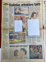 TAN GAZETESİ DOĞUM GÜNÜ HEDİYESİ - 26 MAYIS 1997 - TAM TAKIM 8 SAYFADIR -Rambo Ayhan-Anja-Tarık Akan-Zeyna-Hülya Avşar-Kaya Çilingiroğlu-Ökkeş Bey-Hande Ataizi-Sibel Barış-Nurani Lütfi-Cem Bey-Şakir-Muzaffer-Ümit Barut-Teslime Tablacı-Mike Tyson-Otto Bariç-Rıdvan Dilmen-Sonel-Talat Bulut-Bülent Kayabaş-Cem Davran-Bahattin Atak  Rambo Ayhan’ın hayatı kurtuldu-Rontçunun dalı kırıldı-Henüz siftahı yok-Zeyna gelin oldu-Karısı şişerse Hülya evlenir-Ökkeş sekreteriyle iş gezisinde-Eroinman Hande-Seksin tuzu biberi fantezi-Kocamı aldatmak için bir neden yok-Arkadaşının namusu katil yaptı-Zorla senet imzalattılar-Uzaylı olmak ister misiniz?-Her erkek kraldır-Elveda lig-Erkekleri korkutan kadınlar  Anja sevgilisinin dudağına yumuldu yüreği tutuştu-Bakan’dan Tarık’a suçlama-Eşemeler kıskanıyor-Süt beyaz-Hemşire Hande-Mafyavari kaçış-Cinler periler beni rahatsız ediyor-Deriyi kaçakçılar yaktı-Adaletten kaçılmaz-Çapkın ikizler iş başında-Talihsiz Sonel-Komiklerin üç ustası-Yaşanmış aşk hikayeleri-