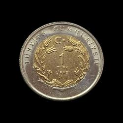 2010 Hayvanlar Serisi 1 lira Ankara Kedisi KM#1279 ÇİL/MS-66 Çok Nadir