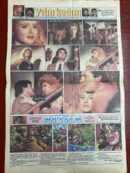 TAN 2 GAZETESİ DOĞUM GÜNÜ HEDİYESİ - 20 MAYIS 1991 - 4 SAYFADIR -Seda Sayan-Esra Sümer-Tolga Soydan-Nigar Uluer-Arzu Aydın-Tuğrul Meteer-Ulku Erakalin-Hürol Can-Kenan Kurt-Levent Belkis-Yusuf Sezgin-Ayşe Bahadır-Liz Taylor-Sigourney Weaver-Necia Alnar-Psikolog Esin Ünal-Fazıl Durukan  On yılda üç milyar-Kesin söylüyorum artık bu aşk bitti-Tenisle form tutuyor-Yılın kadını-Lanetli gemi Attila-İşte yılın gelinlikleri-Bekaretimi kaybettim-Kaş göz gerisi söz-Erkek de sevilmek ister-Bahçe bakımı-Karnıyarıktan bıkmıyor  Zirveye yakınız evlilik erken-İş kadını olmak çok zormuş-Dinlendiren ve güzelleştiren spor-63 yaşında 8’inci kez baba oluyor-Baba olacağına inanamıyor-Prensesler gibi-Ailece alışveriş-Çilekli turta-Laz yemeklerine hayran-Zekai Bey-Çizen E. Göktekin A. Tamer-Carlı’nin Melekleri-Çizen Homero