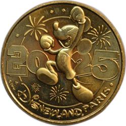 Disneyland Paris 2025 - Monnaie De Paris - Mickey Mouse Hatıra Para