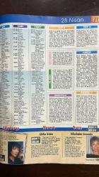 HÜRRİYET TELESKOP TV PROGAM FİLM VE UYDU DERGİSİ - 26 NİSAN / 2 MAYIS 1997 - MÜKREMİN ABİ – YONCA EVCİMİK – KADRİYE EVCİMİK – MİNE EVCİMİK – MUSTAFA YOLAŞAN – İDİL ÇELİKER – SADİ TEKSOY – GÜLBEN ERGEN – LEVENT ALTINAY – ÖZLEM SAVAŞ – YAŞAR ALPTEKİN – YUSUF SEZGİN – NESLİHAN AKAN – FUNDA GÜRDAĞ – SUNA DİZDAR – GÜNER RANA – FİLİZ AKIN – EDİZ HUN – TARIK AKAN – KARIN WELL – CÜNEYT ARKIN – CANAN PERVER – MELTEM CUMBUL – AYHAN IŞIK – SEMRA SAR- BİR DEMET TİYATRO’DA MÜKREMİN’İN TEPKİSİ – YAŞLANMAYAN AİLE – MUSTAFA YOLAŞAN’IN CANLI YAYIN GAFI – EUROSPORT-SENKRON İŞBİRLİĞİ – İDİL ÇELİKER’İN DİZİ TEKLİFİ – PROFESYONELLER DİZİSİ – TÜRKİYE-BELÇİKA MAÇI – TERMAL UYDU SETİ – KARA MURAT DEVLER SAVAŞIYOR – MELTEM CUMBUL SHOW- MÜKREMİN’İN TEPKİSİ HİKAYESİ YAZAN: SELİM AKÇİN - YAŞLANMAYAN AİLE HİKAYESİ YAZAN: PERİHAN KORKMAZ- CÜNEYT ARKIN – PERİHAN SAVAŞ – BERHAN ŞİMŞEK – TUĞRUL METEER – GÜLŞEN BUBİKOĞLU – HALİT REFİĞ – RUTGER HAUER – LINDEN ASHBY – FİLİZ AKIN – EDİZ HUN – TARIK AKAN – KARIN - 30 SAYFA