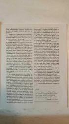 YENİ DEFNE KÜLTÜR, SANAT, ŞİİR VE EDEBİYAT DERGİSİ - ARALIK 1999 SAYI: 213 M. NEJAT SEFERCİOĞLU - HALİL SOYUER - FERİT RAGIP TUNCOR - M. KEMAL YILMAZ - NEVİN KORUCUOĞLU - ABDULLAH SATOĞLU - HİDAYET YAVUZ NUHOĞLU - ERDOĞAN ÜNVER - OLCAY KOLÇAK - HASAN SABAH - BERTA B. ÖZGÜN - TUNCEL ALTINKÖPRÜ - FAHRİ SEVİL - ABDÜLKADİR GÜLER - ŞADAN FAHIR - İLHAN GEÇER - HADİYE ARSLAN (ÖZTOKSOY) - MUZAFFER UYGUNER - NURETTİN UYTUN - MEHMET CELÂL - FEHMİ ERUÇAR - ÖMER ASLAN - ÜNAL ŞÖHRET DİRLİK - CENAB OZANKAN - NİHAL ÖZYÜKSEL - FAHRİ ERSAVAŞ - FATMA ONUR - ERHAN BİLGENOĞLU - MUALLA ERİŞİL - ŞAKİR SUSUZ - NUŞİN KAVUKÇUOĞLU - MEHMET BIÇIK - HACI ALİ BAYRAM - İFFET İNAN - DURMUŞ DEDE - VEYSEL DİNLER - ŞÜKRÜ MURAT ELÇİN - VİCDAN ŞENEL  DÎVAN EDEBİYATI - DADALOĞLU - SON MEKTUP - SANATSIZ KALAN BİR MİLLETİN HAYAT DAMARLARINDAN BİRİ KOPMUŞ DEMEKTİRÎ - TAM TAKIM EKSİKSİZ  34 SAYFA