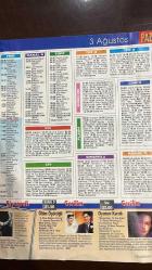 HÜRRİYET TELESKOP TV PROGAM FİLM VE UYDU DERGİSİ - 2/8 AĞUSTOS -  AYDAN ŞENER - FARUK PEKER - FARUK TURGUT - SELÇUK ÖZER - ARZU ÖZER - MURAT ŞEN - HAKAN HEKİMOĞLU - YILMAZ ERDOĞAN - YALÇIN MENTEŞ - HAKAN UTKU - BÜLENT ÇELİK - BEKİR COŞKUN - ATTİLA İLHAN - SELDA TÜRKSOY - EBRU GÜNDEŞ - ÖZER ALIŞIK - İZEL ÇELİKÖZ - ERHAN CEYHAN - SERKAN ÇELİKÖZ - AYKUT ÇELİKÖZ - SELAHATTİN TAŞDÖĞEN - TUNCAY YÖNÜTEN - AYŞEGÜL ÖZGÜN - YONCA EVCİMİK - CEYDA ERENOĞLU - YOSİ MIZRAHİ - BİLGE ZOBU - ÜMİT SÖZER - NESLİHAN AKBAYDAR - CENGİZ SEMERCİOĞLU - SELİM AKÇİN - TUFAN TÜRENÇ - REMZİ ALİŞAN - AYDIN DOĞAN - HÜZÜNÜN YÜZÜ - ÇILDIRTAN TABLO - BAHARIN SON GÜNLERİ - CEBİMDE KELİMELER - DİKKAT 100 ÜNLÜ YÜZ - YEREL TELEVİZYONLAR - EMANET - EYVALLAH KLİBİ - ÇILGIN BEDİŞ'TE ÇİFTE KUTLAMA - CEYDA'NIN CEZVESİ - BEŞİ BİR YERDE - TÜRKİYE SENİNLE GURUR DUYUYOR - HÜZÜNÜN YÜZÜ HİKAYESİ YAZAN: NESLİHAN AKBAYDAR - ÇILDIRTAN TABLO HİKAYESİ - DİKKAT 100 ÜNLÜ YÜZ HİKAYESİ YAZAN: REDAKSİYON- EMANET KLİBİ HİKAYESİ YAZAN: - 30 SAYFA